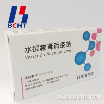 Chyovik Pox Vaccine Ọgwụ Liyofilia